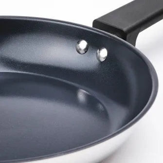 IKEA MIDDAGSMAT Tigaie, strat antiaderent/inox, 24 cm