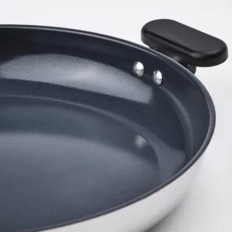 IKEA MIDDAGSMAT Tigaie, strat antiaderent/inox, 32 cm