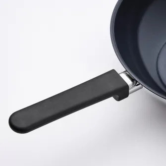 IKEA MIDDAGSMAT Wok, strat antiaderent/inox, 28 cm