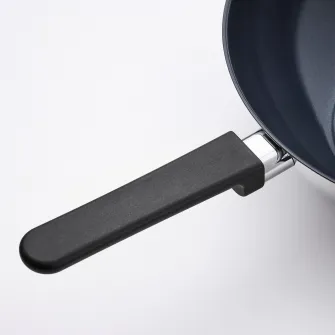 IKEA MIDDAGSMAT Wok, strat antiaderent/inox, 32 cm