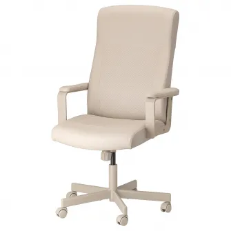 IKEA MILLBERGET Scaun rotativ, Murum bej