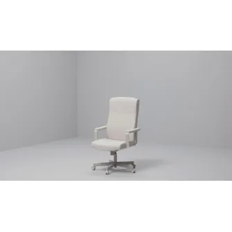 IKEA MILLBERGET Scaun rotativ, Murum negru