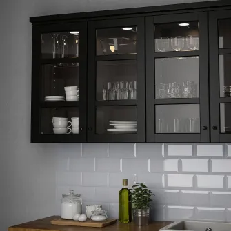 IKEA MITTLED Spot LED, intensitate reglabila aluminiu