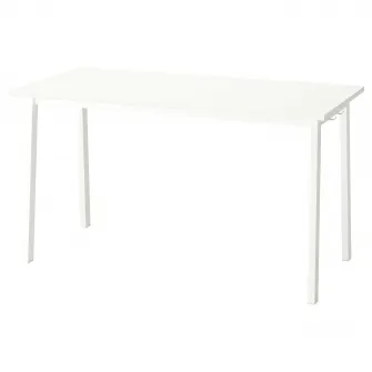 IKEA MITTZON Masa conferinte, alb, 140x68x75 cm