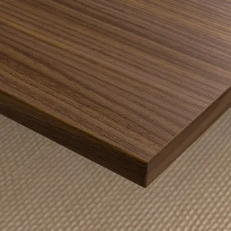 IKEA MITTZON Masa conferinte, furnir nuc/negru, 140x68x105 cm