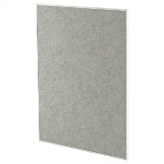 IKEA MITTZON Tabla alba/avizier, alb, 84x110x2 cm