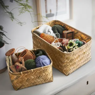 IKEA MJÖLKKANNA Cos, bambus, 18x25x14 cm