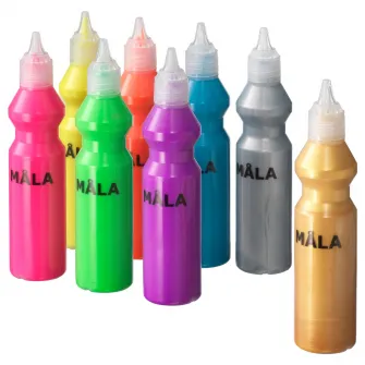 IKEA MÅLA Vopsea fluorescenta/sclipici, diverse culori