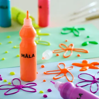 IKEA MÅLA Vopsea fluorescenta/sclipici, diverse culori