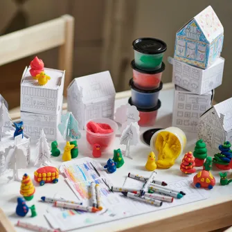 IKEA MÅLA Creion cerat, diverse culori