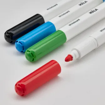 IKEA MÅLA Marker tabla cu suport/radiera, diverse culori