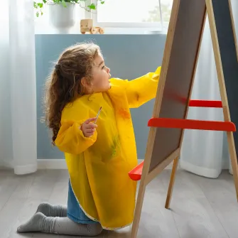IKEA MÅLA Sort maneca lunga, galben