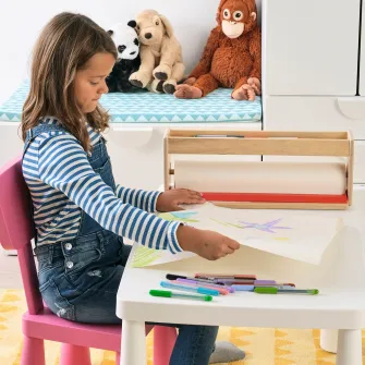 IKEA MÅLA Suport rola hartie cu depozitare