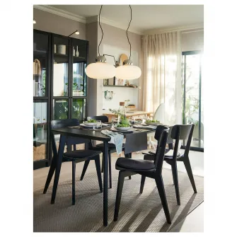 IKEA MORUM Covor tesatura plata, int/ext, bej, 160x230 cm