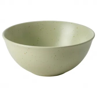 IKEA MOSSMAL Bol, buline/verde deschis, 17 cm