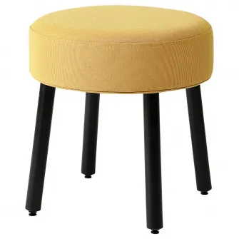 IKEA MÖRTFORS Pouf, Diseröd galben inchis, 47x47 cm