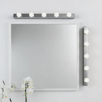 IKEA MUSIK Aplica, impamantare, cromat