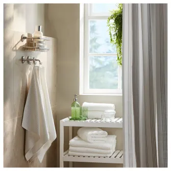 IKEA MUSKAN Banca, alb, 58x38 cm