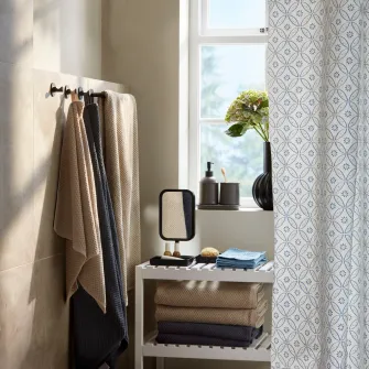 IKEA MUSKAN Banca, alb, 58x38 cm