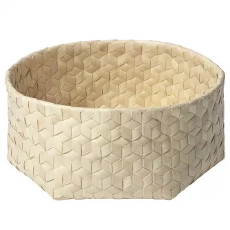 IKEA MÄVINN Cos, frunza palmier lucrat manual, 26x10x10 cm