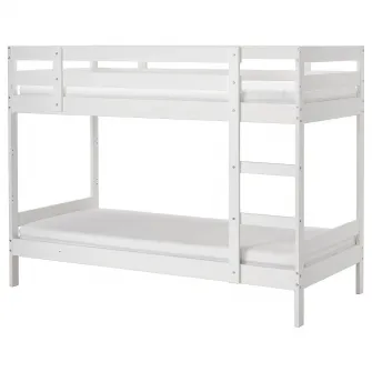 IKEA MYDAL Cadru pat suprapus, alb, 90x200 cm