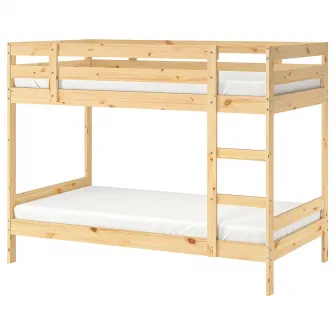 IKEA MYDAL Cadru pat suprapus, pin, 90x200 cm