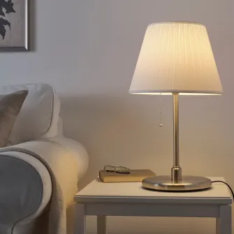 IKEA MYRHULT Abajur, alb, 33 cm