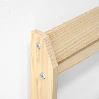 IKEA NEIDEN Cadru pat, pin, 140x200 cm