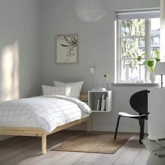 IKEA NEIDEN Cadru pat, pin, 90x200 cm