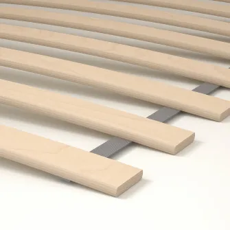 IKEA NEIDEN Cadru pat, pin/Luröy, 90x200 cm