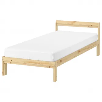 IKEA NEIDEN Cadru pat, pin/Luröy, 90x200 cm