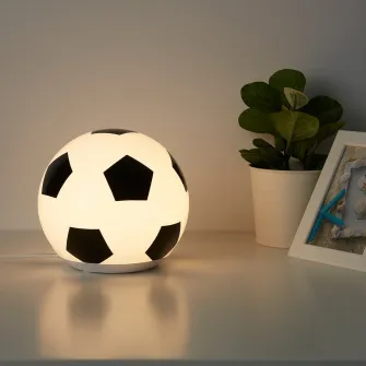 IKEA ÄNGARNA Veioza LED, model fotbal