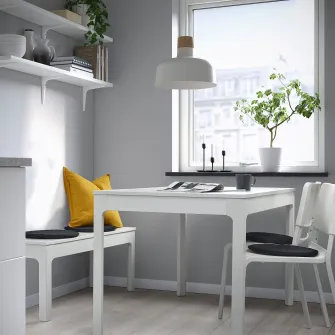 IKEA ÄNGSFRÄKEN Perna scaun, negru, 36 cm