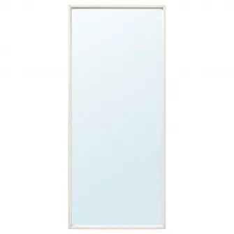 IKEA NISSEDAL Oglinda, alb, 65x150 cm