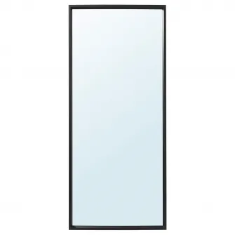 IKEA NISSEDAL Oglinda, negru, 65x150 cm