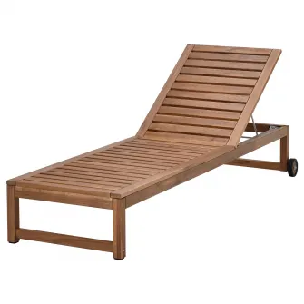 IKEA NÄMMARÖ Sezlong, exterior maro deschis vopsit