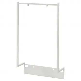 IKEA NORDLI Bara suplim umerase, alb, 80x115 cm