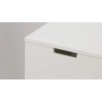 IKEA NORDLI Comoda 2 sertare, alb, 40x54 cm