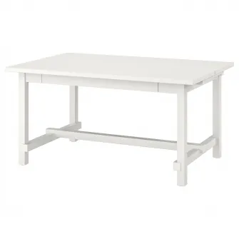 IKEA NORDVIKEN Masa extensibila, alb, 152/223x95 cm