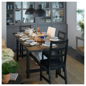 IKEA NORDVIKEN Scaun, negru