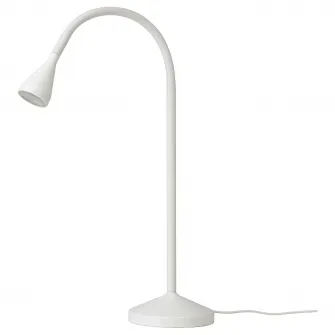 IKEA NÄVLINGE Veioza birou LED, alb