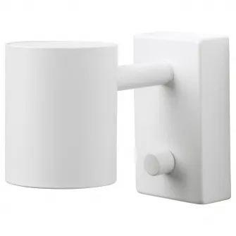IKEA NYMÅNE Aplica/veioza, inst. fixa, alb