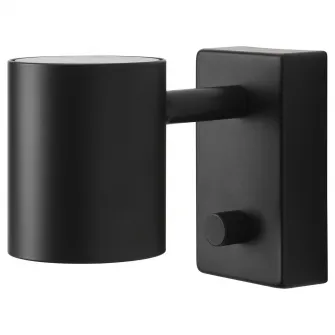 IKEA NYMÅNE Aplica/veioza, inst. fixa, antracit
