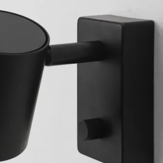 IKEA NYMÅNE Aplica/veioza, inst. fixa, antracit