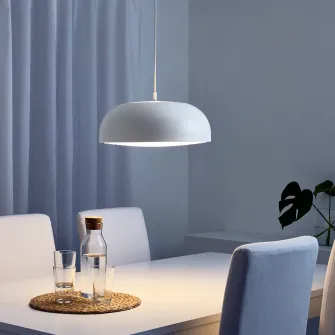 IKEA NYMÅNE Lustra, alb, 40 cm