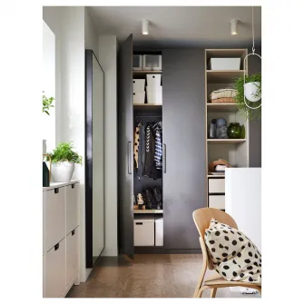 IKEA NYMÅNE Plafoniera 1 spot, alb