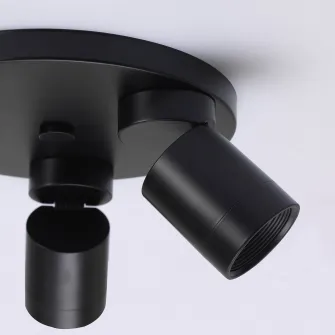 IKEA NYMÅNE Plafoniera 3 spoturi, antracit
