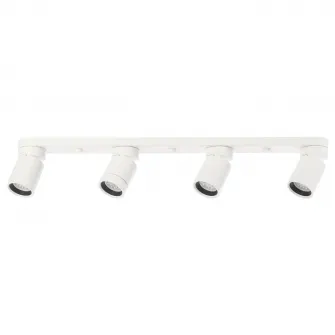 IKEA NYMÅNE Plafoniera 4 spoturi, alb
