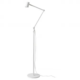IKEA NYMÅNE Veioza/lampadar, alb