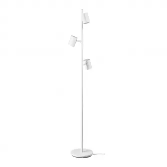 IKEA NYMÅNE Lampadar 3 spoturi, alb